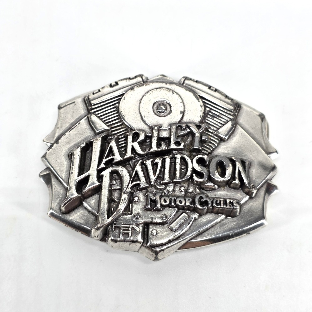 Harley-Davidson MotorCycles Logo Belt Buckle V-Twin Engine #97784-08V 2007